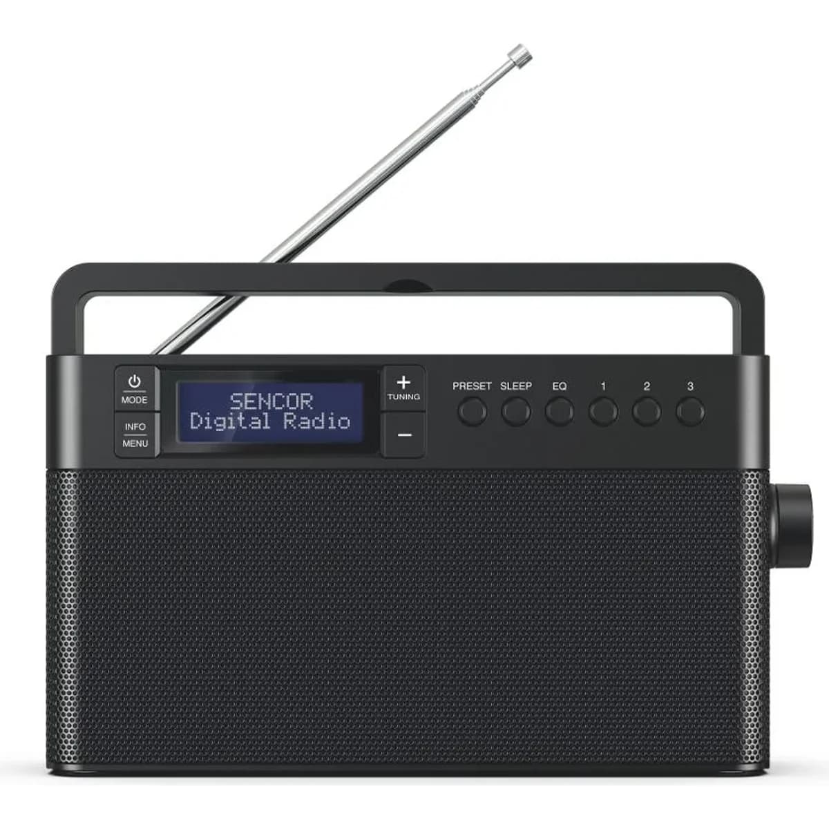 Dab/fm/bt rádio Sencor SRD 7810