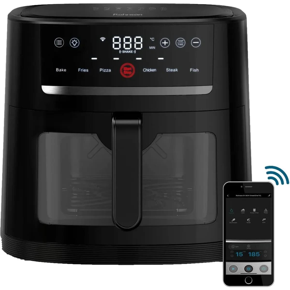 Horkovzdušná fritéza Rohnson R-2834 SMARTCHEF XL