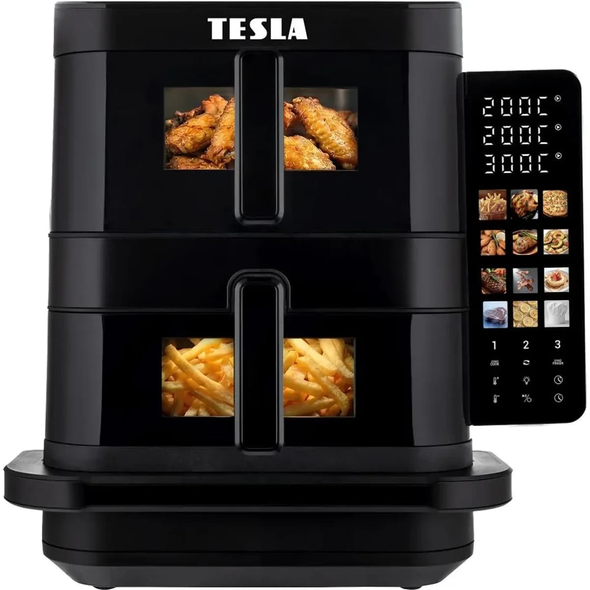 Horkovzdušná fritéza Tesla AirCook TrioZone Q636 XXL