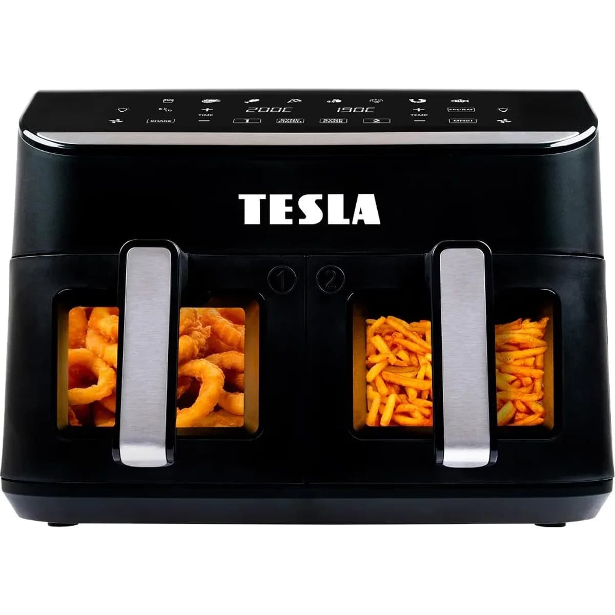 Horkovzdušná fritéza Tesla Q460 AirCook DualZone XXL