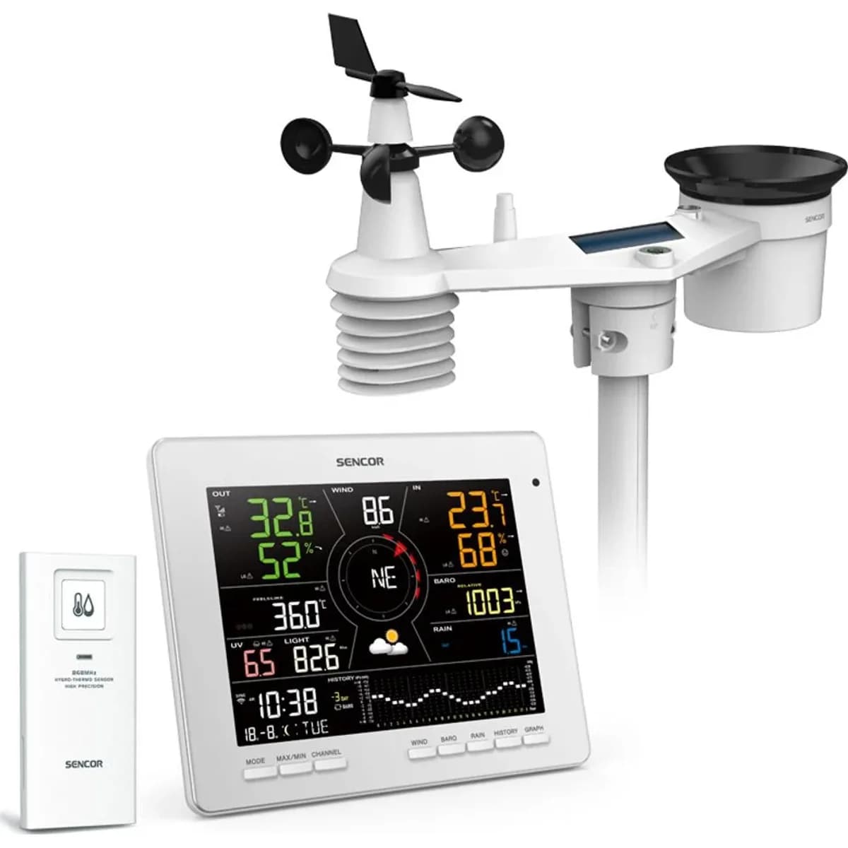 Meteostanice Sencor SENCOR SWS 16600 WiFi SH