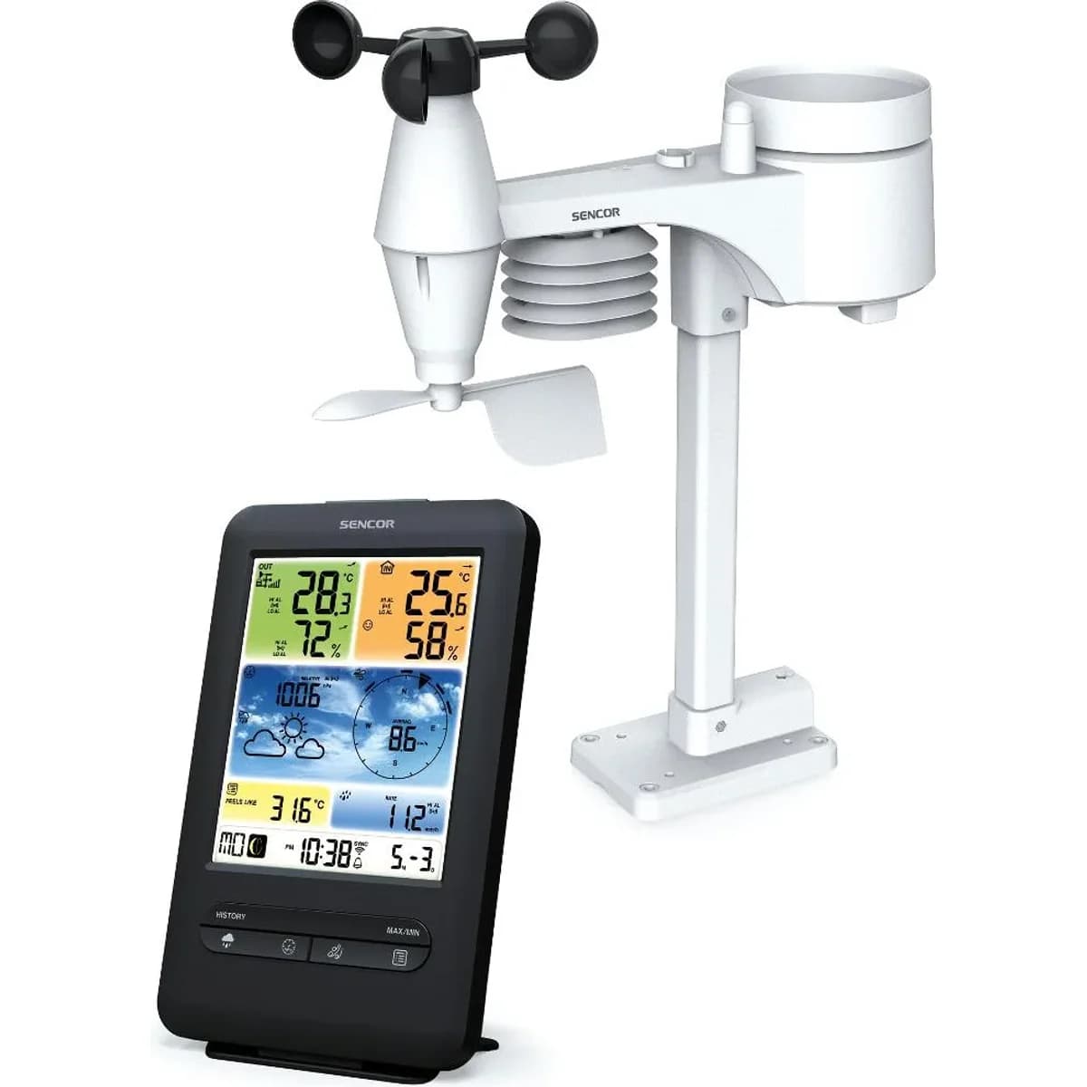 Meteostanice Sencor SWS 9898 WiFi