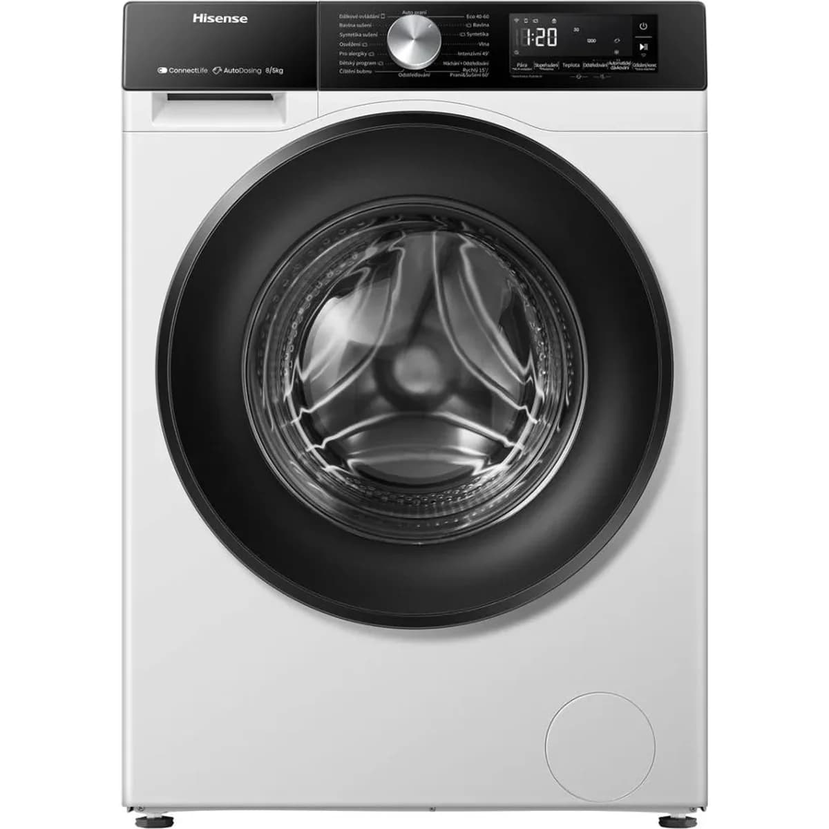 Pračka se sušičkou Hisense WD3S8045BW3
