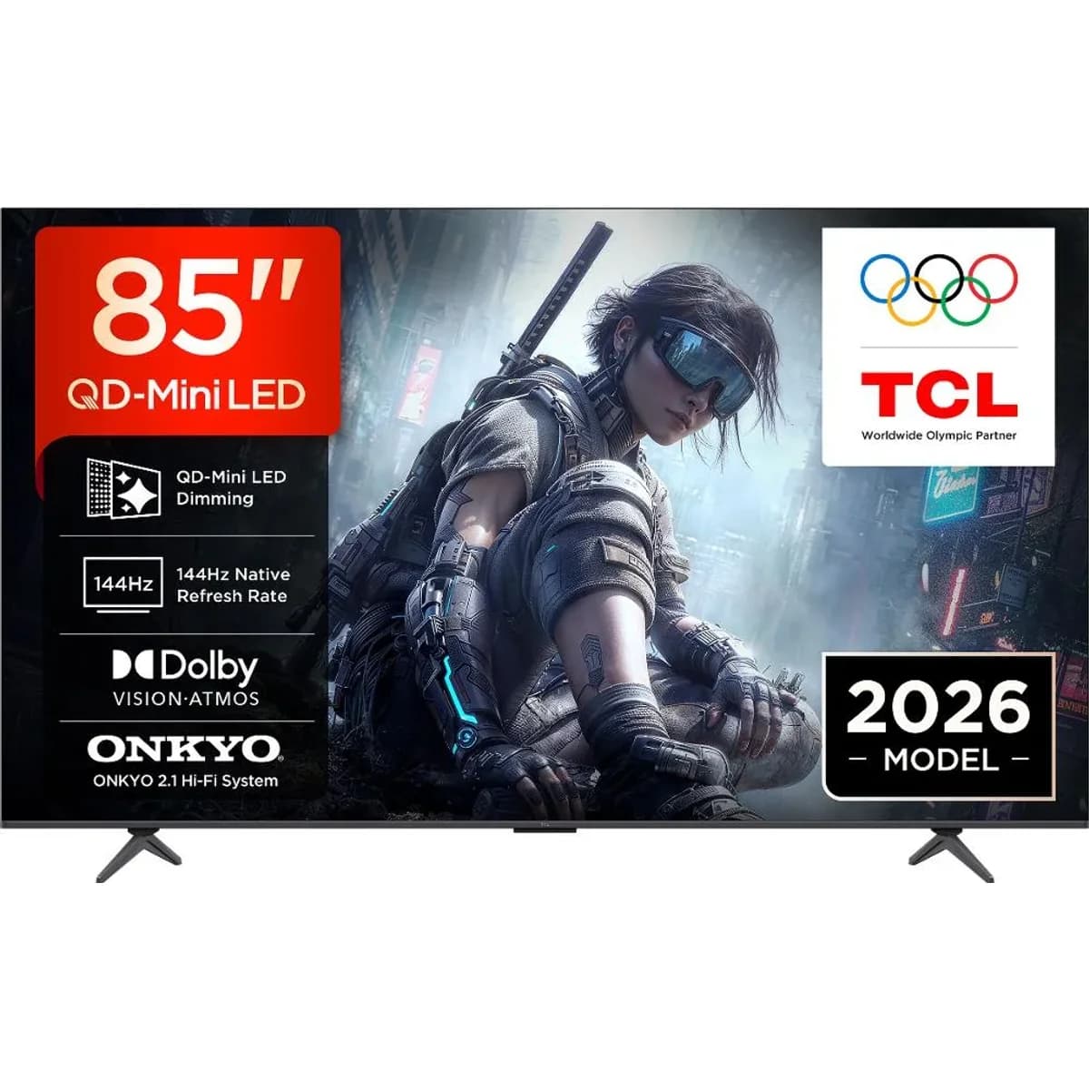 Qled televize TCL 85T8D