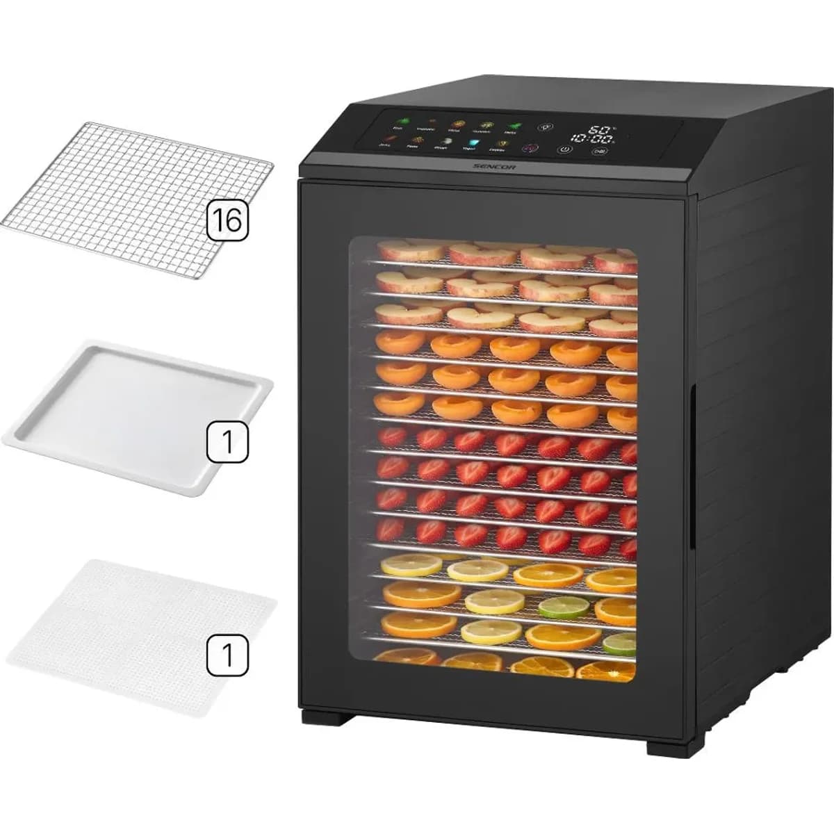 Sušička ovoce Sencor SFD 8300BK