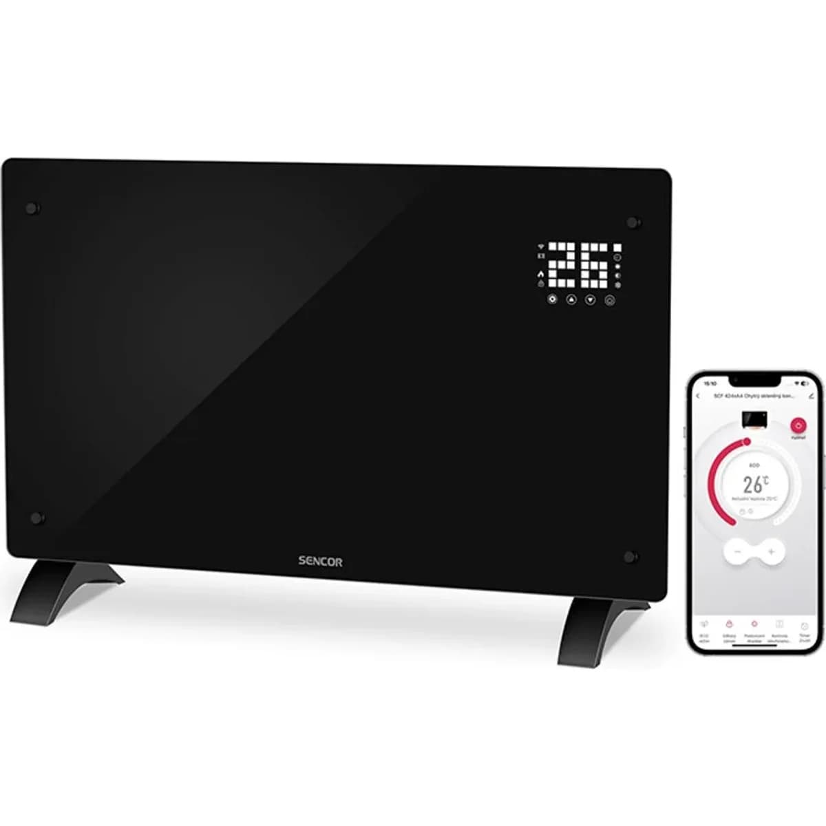 Tepelný konvektor Sencor SCF 4241BK