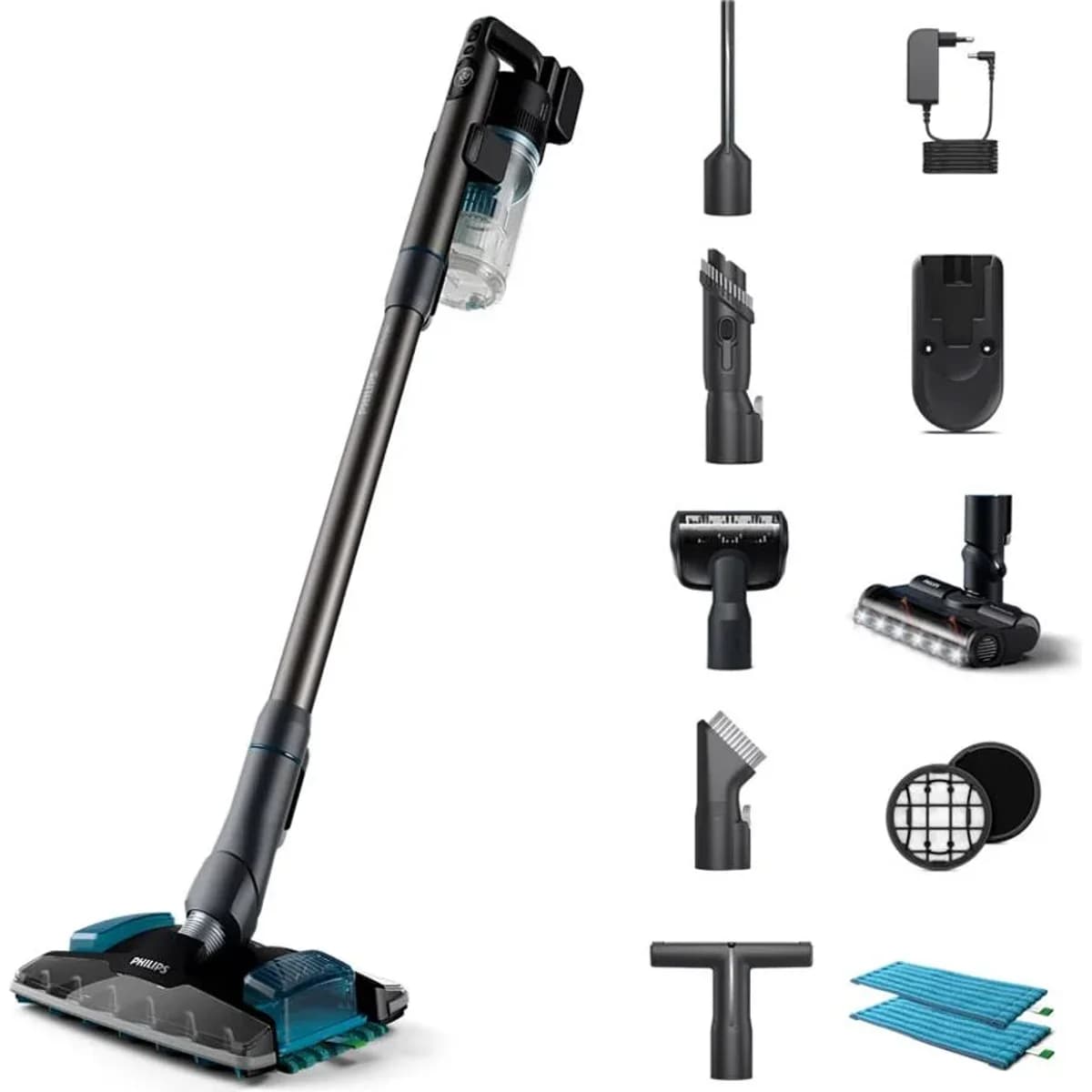 Tyčový vysavač 3v1 s mopem Philips XC8057/01