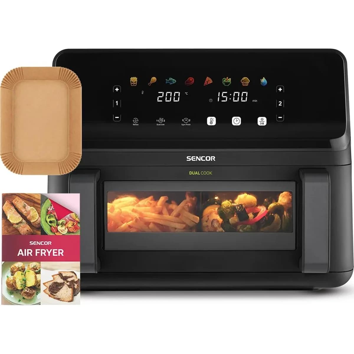 Horkovzdušná fritéza Sencor SFR 9660BK