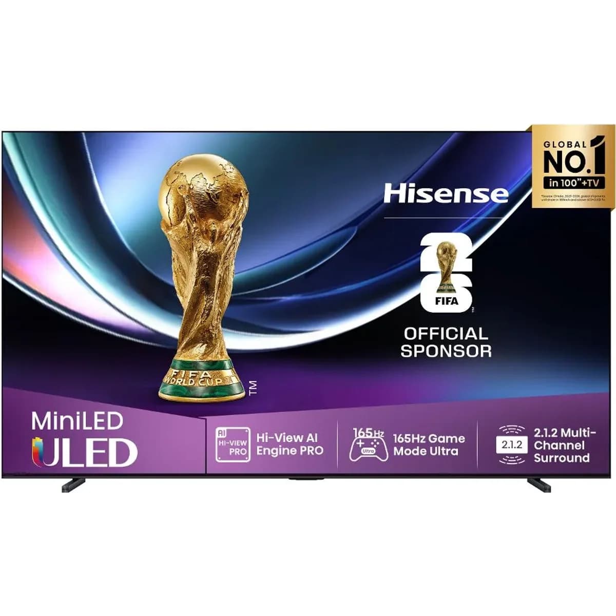Qled televize Hisense 100U7Q PRO
