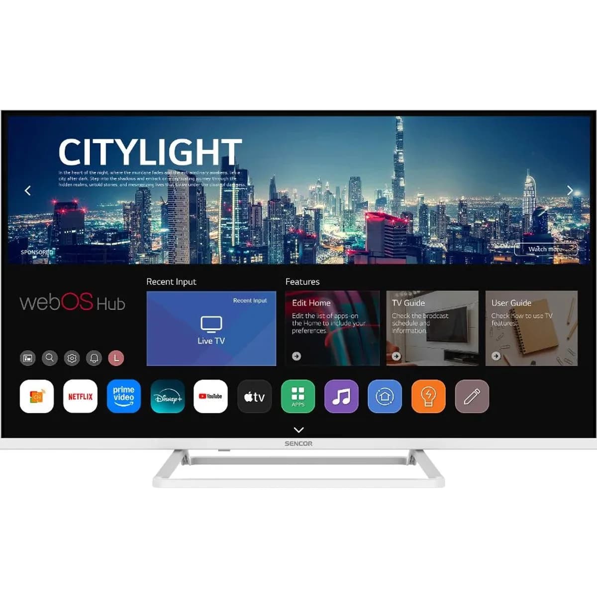 Sencor SLE 40FS841BW WEBOS SMART TV SENCOR