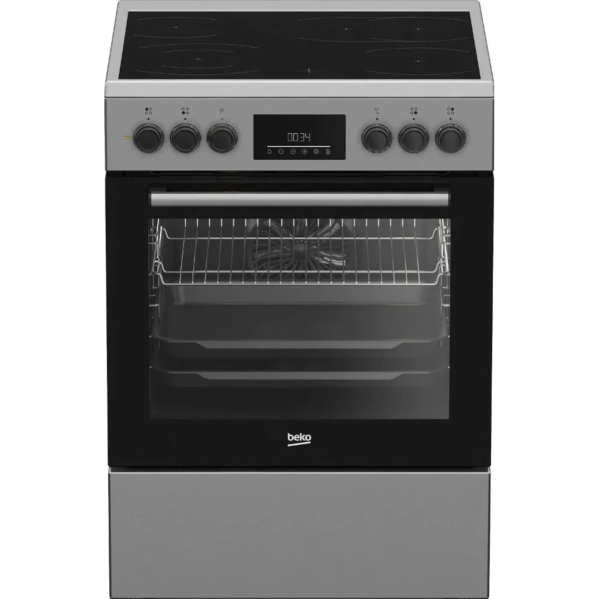Sporák sklokeramický Beko FBM67320XS