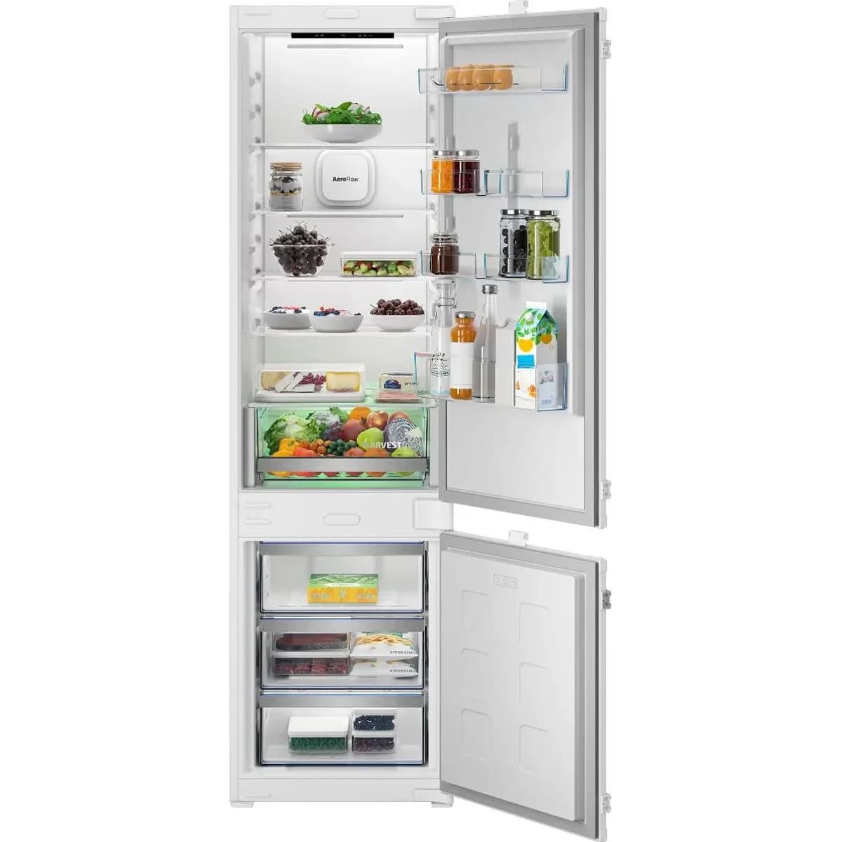 Vestavná kombi lednice Beko B3BCNA324HS