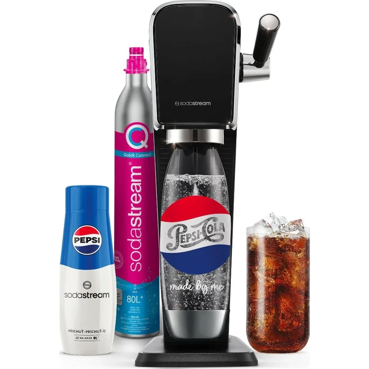 Výrobník sody Sodastream ART Black Pepsi Mpack